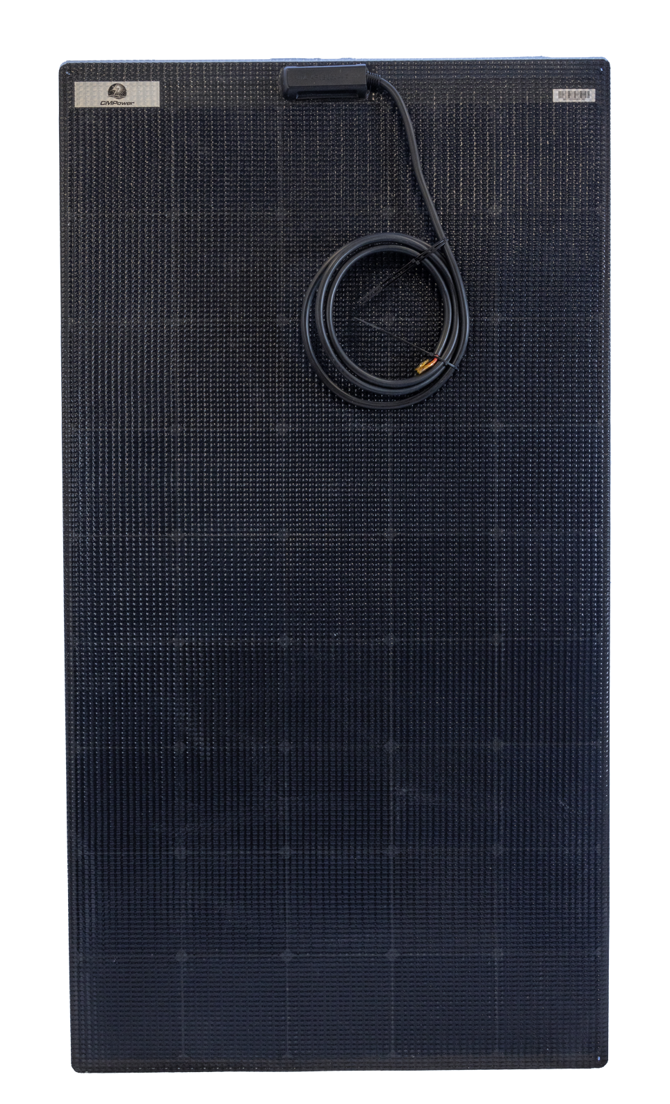 170 Watt Semi-Rigid Walk On Marine Solar Panel - Premium A+ Grade SunPower Maxeon Solar Cells - Black or White Background - For Boats, Vans